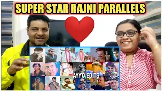 Rajini Style Parallels Reaction | Thalaivar Super Star Rajnikanth Birthday Mashup 2022 | Ayyo Edits