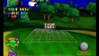 Mario Golf 64 SUDDEN DEATH playoff Maple vs. Metal Mario Albatross BEST SHOT EVER