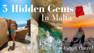 5 Hidden Places/Gems in Malta! - & How To Get There