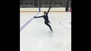 Jumps, Adagio, and Pairs on ice with Meiryla