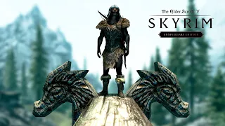 Skyrim AE - Легенда, Выживание и Лучник! Квесты Фолкрита. 5 Достраиваю поместье.