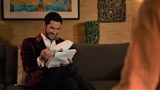 Lucifer 6x08 || Lucifer finds out Linda's writing a book about him