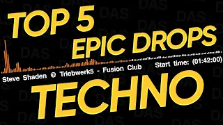 Top 5 most EPIC TECHNO DROPS in MY opinion.