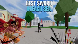 BEST Sword In Each Sea - Blox Fruits 17.2