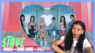 STAYC (스테이씨) ‘RUN2U’ MV + ‘YOUNG-LUV.COM’ First Listen (PART 1) SAME SAME/247 | REACTION!!