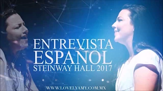 Amy Lee - Entrevista en Steinway Hall 2017 (ESPAÑOL)