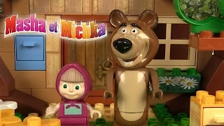 Masha et Michka Jeu de construction Маша и Медведь Building Blocks Œufs Surprise