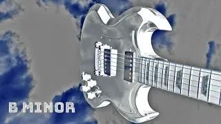 Alternative Space Rock Guitar Backing Track B Minor