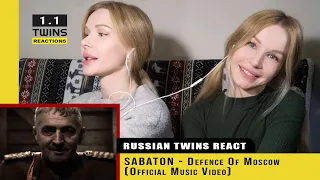 Girls reaction on SABATON - Defence Of Moscow (Official Music Video)