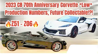 2023 C8 Corvette Z06, Z51 70th Anniversary Editions | OFFICIAL Production Numbers Change Everything?