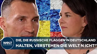 EXKLUSIV INTERVIEW: Klitschko und Baerbock sprechen über Nato, Gegenoffensive und westliche Hilfen