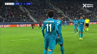 Champions League 08/12/2021 / Goal Claudinho against Chelsea