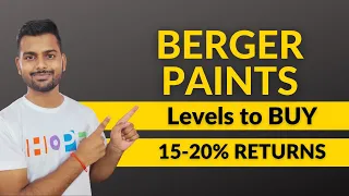 Berger Paints share analysis || Berger Paints share latest news today || Berger Paints share target