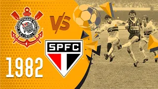 SC CORINTHIANS vs SÃO PAULO FC (1982 - PAULISTA) #footballmuseum #oldfootball