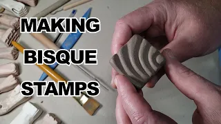 How to Make Bisque Ceramics Stamps - Pottery Tips and Tricks