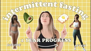 365 days of intermittent fasting | before & after + advice  🥑 🍳⌛