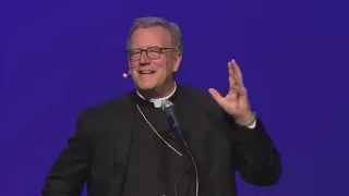 Real Presence of Jesus in Eucharist - Bishop Barron at 2020 REdC, LA (Br. Marty Spring 2020)