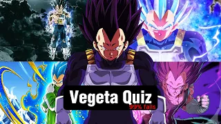 Only real Vegeta fans are able to score 20/20 on this quiz!