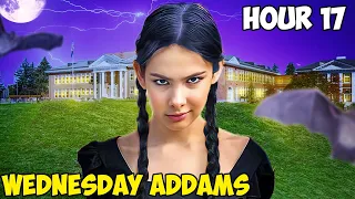 Convincing My Friends I'm WEDNESDAY ADDAMS For 24 Hours! (Bad Idea)