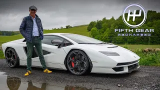 Plato's day with the Lamborghini Countach LPI 800-4 | Fifth Gear