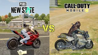 PUBG : NEW STATE vs Call of Duty Mobile Comparison. Which one is best?