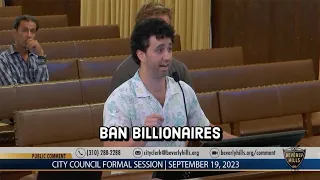 WE NEED TO BAN BILLIONAIRES | Chad and JT City Council