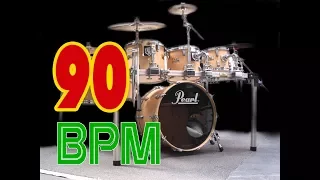 90 bpm simple straight DRUMS Rhythm ballad