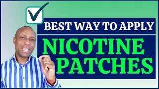 How To Apply Nicotine Patches
