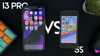 iPhone 13 Pro vs iPhone 5s | 8 years difference [Speedtest] [Hindi]