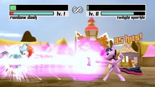 Fighting is Magic: Source Edition [Rainbow Dash Vs Twilight Sparkle] SFM
