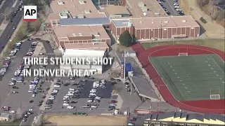 Three students shot in Denver-area parking lot