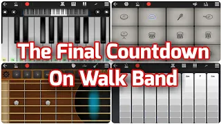 Europe - The Final Countdown on Walkband