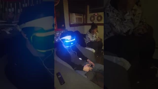 My Brother Playing Resident Evil 7 for the 1st Time in VR!