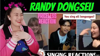 RANDY DONGSEU-Ukhti iran ini sampe heran aku bisa nyanyi semua bahasa yg dia bisa|SINGING REACTIONS