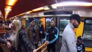 khalyl khalylou Marseillais fou dans métro