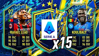 15x SERIE A TOTS UPGRADE PACKS! 🥳 FIFA 22 Ultimate Team