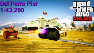 GTA Online - Time Trial - Del Perro Pier (Under Par Time) | Vigilante