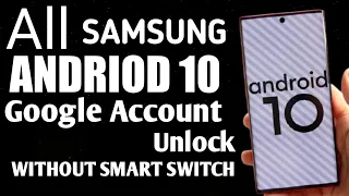 All Samsung Galaxy Android 10 Frp Unlock/Google Account Bypass Security  1 April