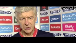 Arsene Wenger post match interview 2-1