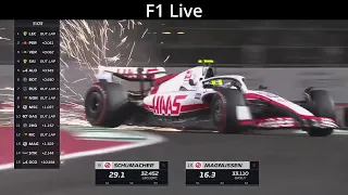 2022 Saudi Arabian GP - Mick Schumacher's HUGE CRASH in Q2