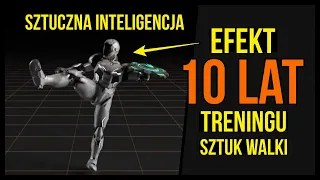 Co potrafi SZTUCZNA INTELIGENCJA po 10 latach treningu SZTUK WALKI?