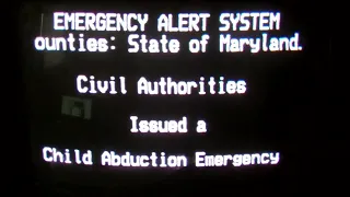 EAS: Child Abduction Emergency for Maryland (2/12/2010)