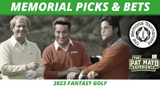 2023 Memorial Tournament Picks, Bets, One and Done | PGA Championship Recap| 2023 Fantasy Golf Picks