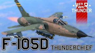 【WarThunder/CoeFont実況】自作スキンじゃないけどWarThunder part.16 F-105D
