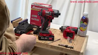 Harbor Freight Bauer 20V Brushless Cordless 1/4 in. Hex 3 Speed Impact Driver