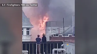 Crews Extinguish 3-Alarm Blaze in San Francisco Pacific Heights