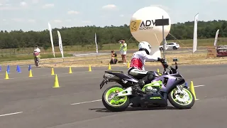 9th Moto Gymkhana European Championship 2023 - Dawid Herbuś - CBR 600RR