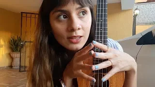 Andar Conmigo - Julieta Venegas | Tutorial Ukulele Alejandra Salguero