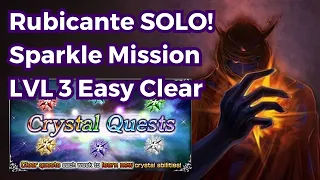 Rubicante SOLO but it gets faster everytimes he counters | Crystal Quest [DFFOO GL]