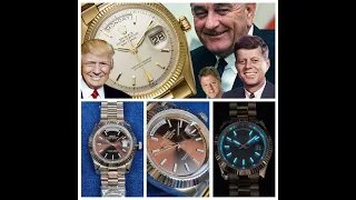 SEIKO - Mr. PRESIDENT Day-Date 100% ХОМАЖ на Часы ПРЕЗИДЕНТОВ ROLEX DAY-DATE